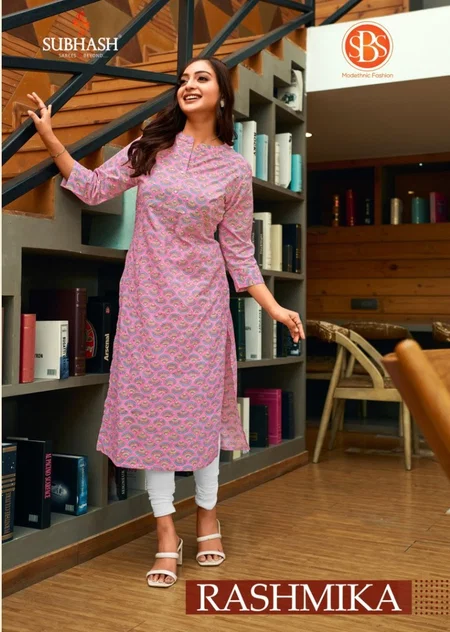 Rashmika By Sbs Cotton Online Daily Wear Kurti Wholesale

